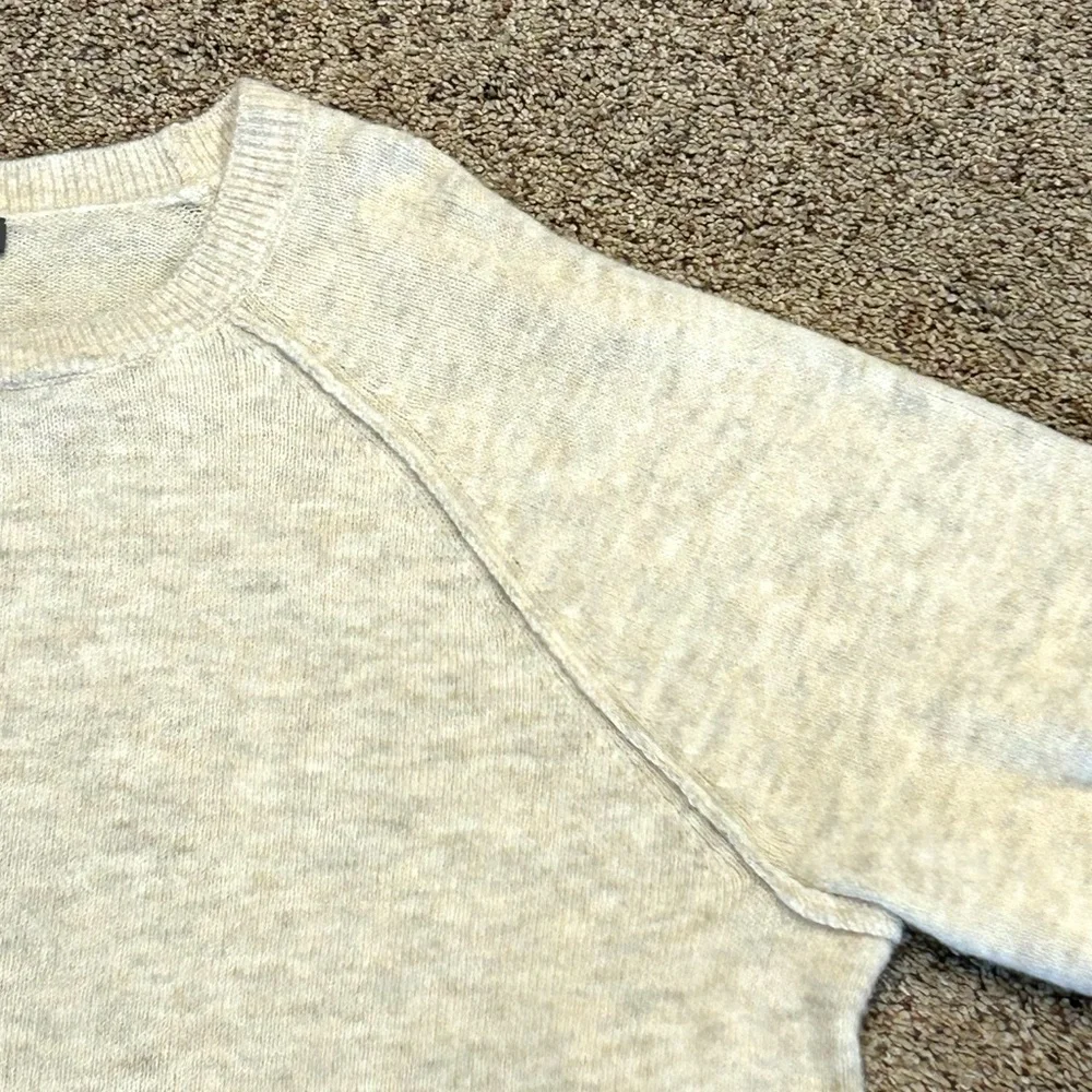 Vince Camuto Crew Knit Sweater w/ Raglan Sleeves. Women’s L in Malted - NWT - Picture 10 of 16